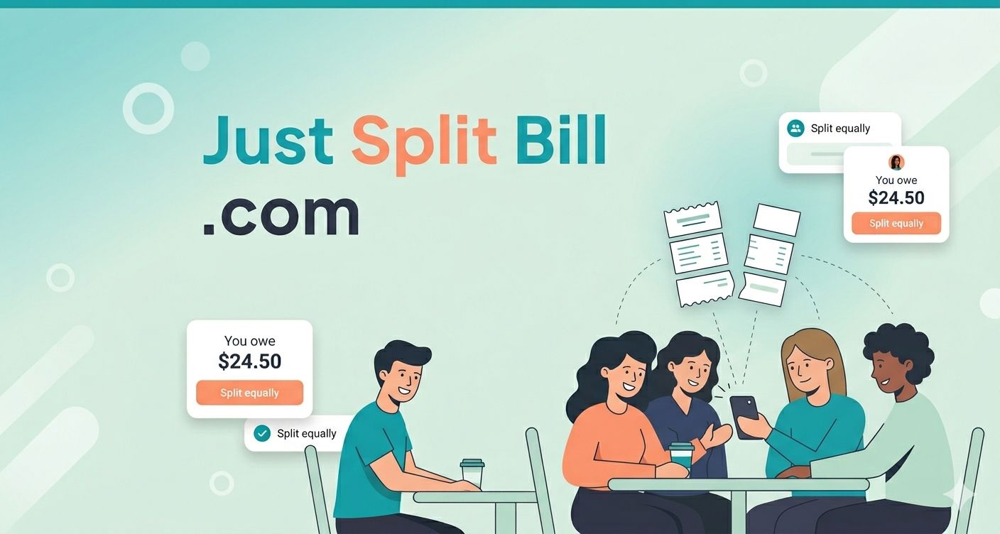 SplitEasy — Shared Expense Calculator & PWA Bill Splitter